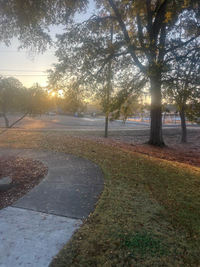 walking near me in Pratt Park in autumn