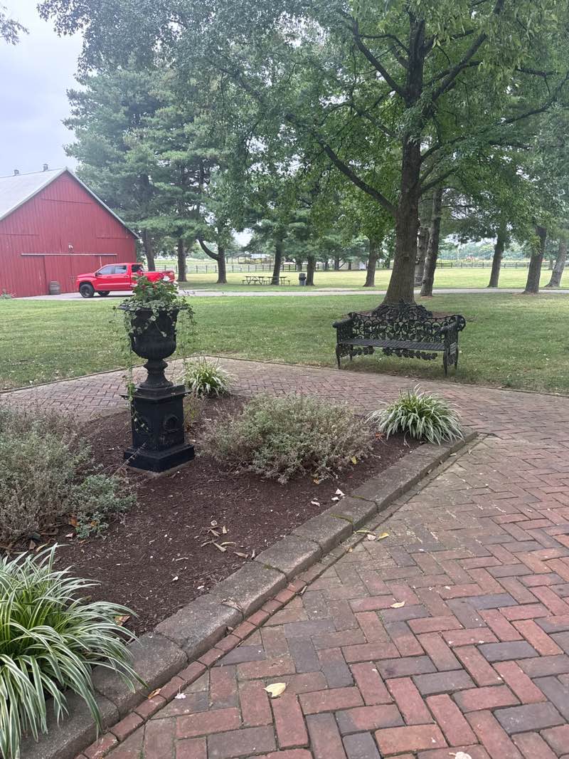 walking near me in Waveland State Historic Site in autumn