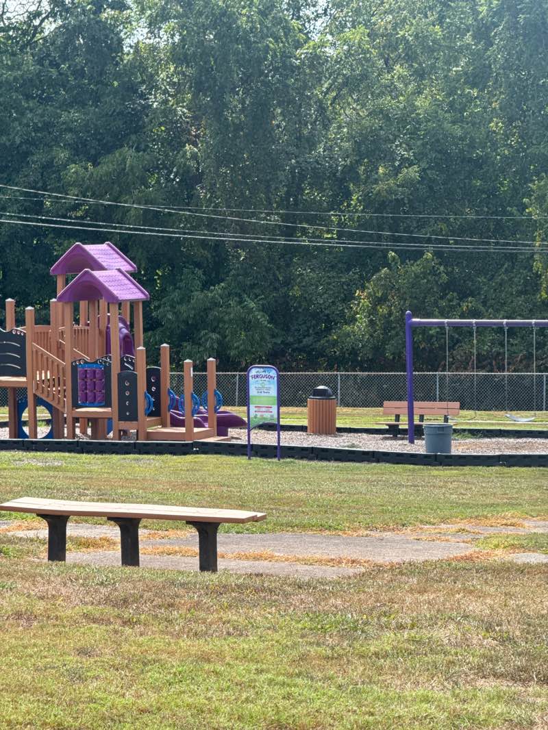 walking near me in Ferguson Park in autumn