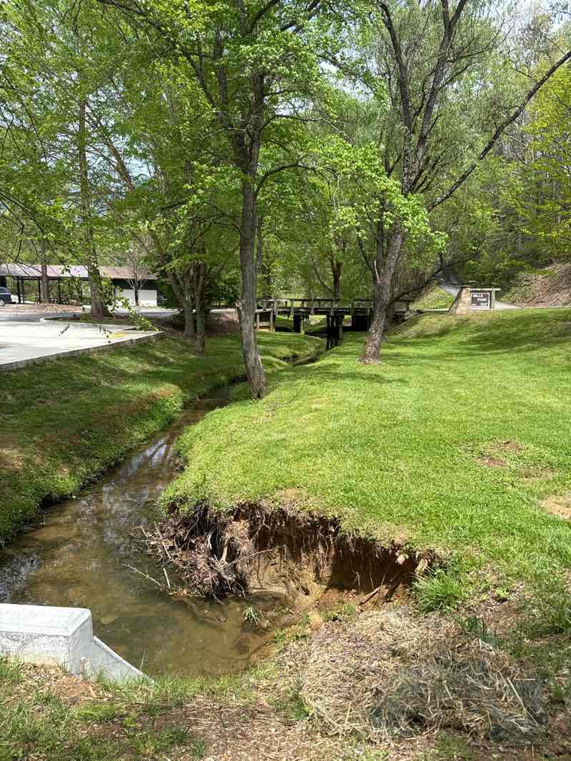 walking near me in Mills Park in spring