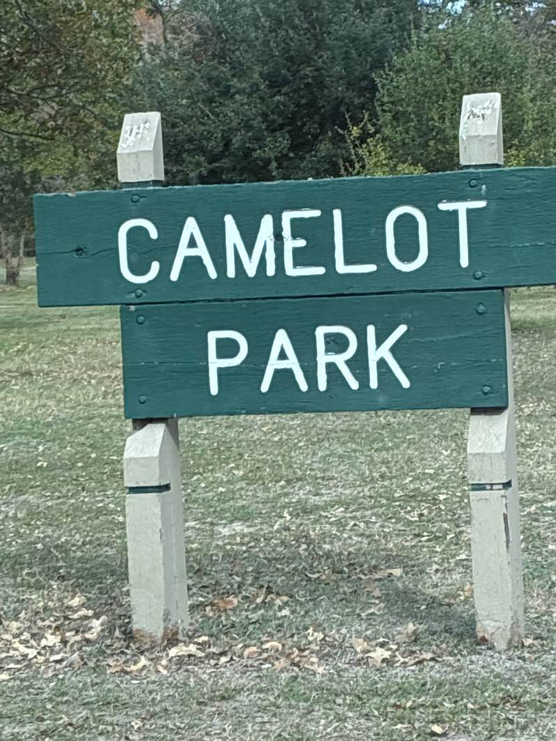 walking near me in Camelot Park in winter