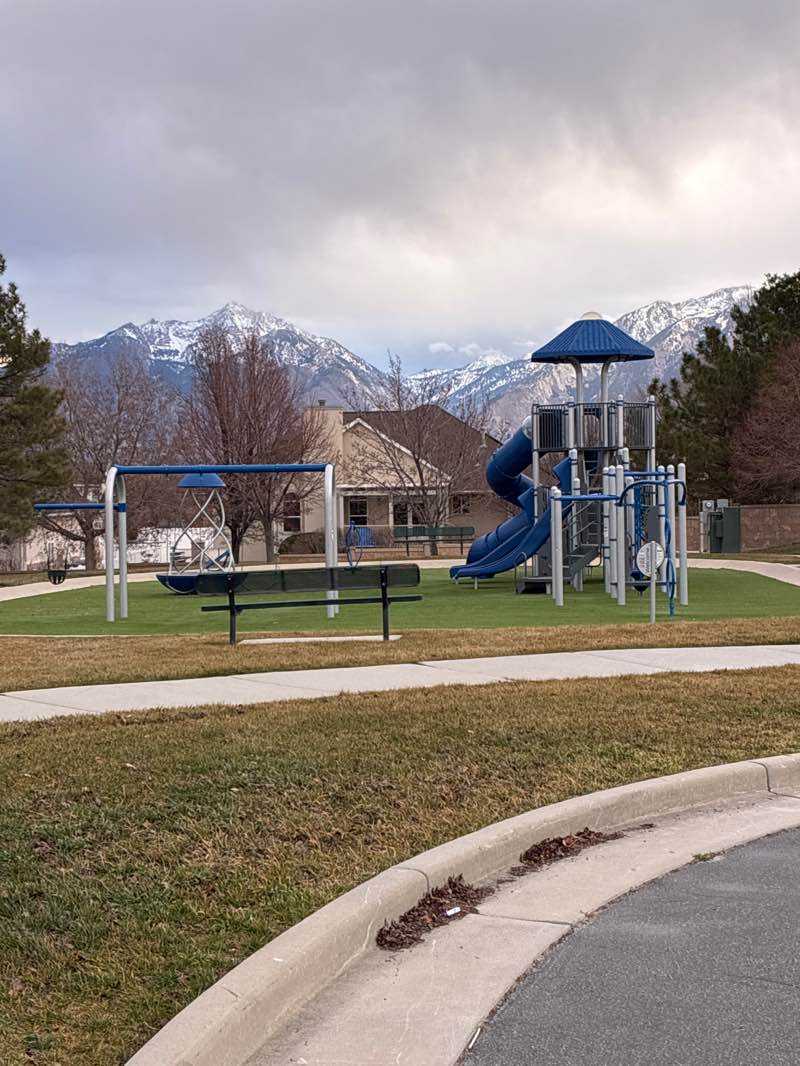 walking near me in Prospector Park in winter