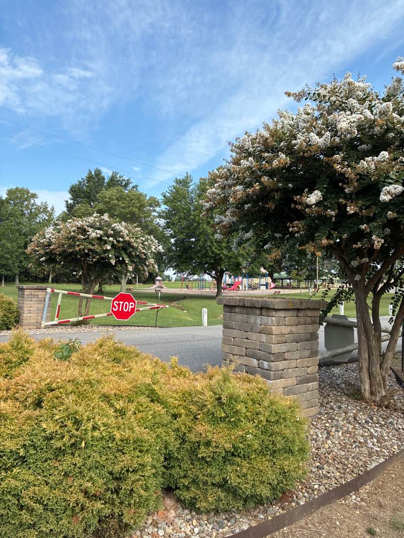walking near me in White House Municipal Park in autumn