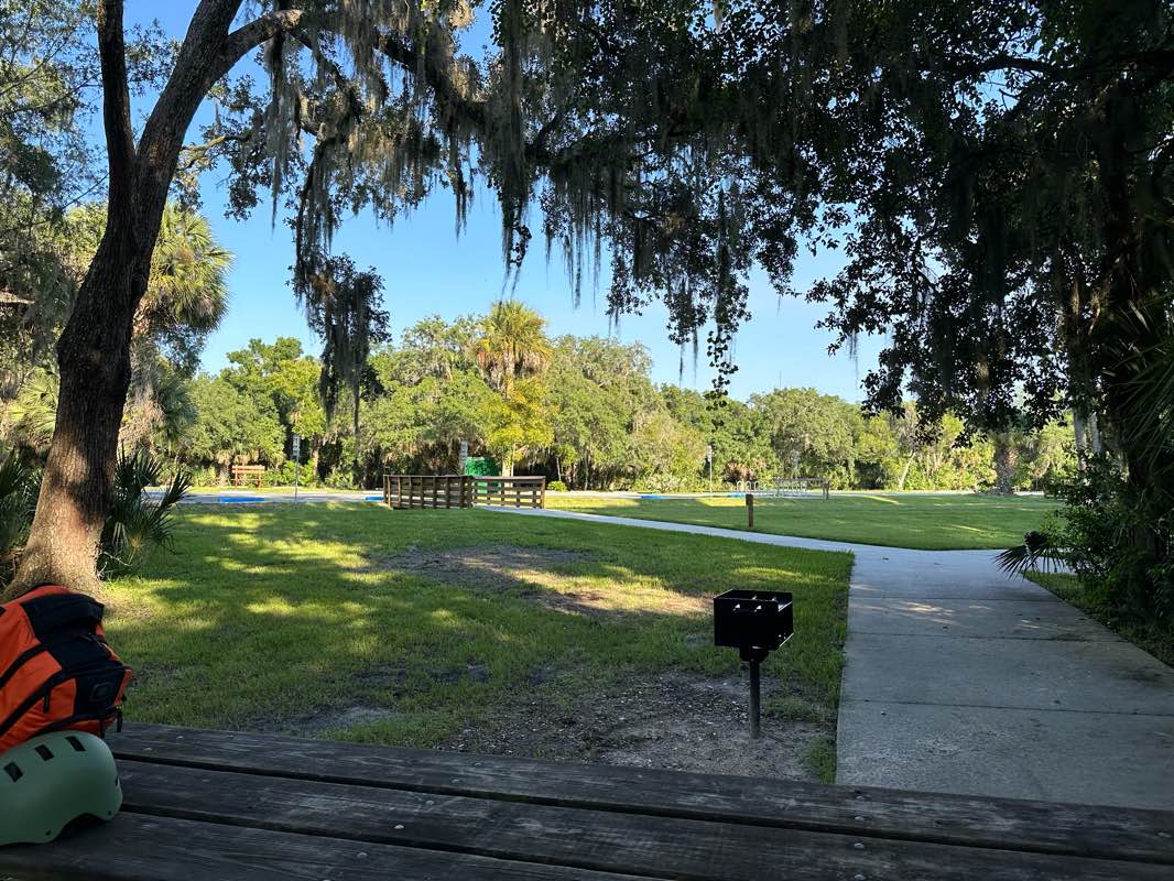 walking near me in Town Center Park in winter