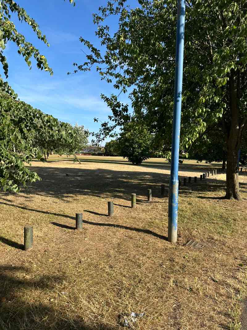walking near me in Langley Memorial Ground in summer