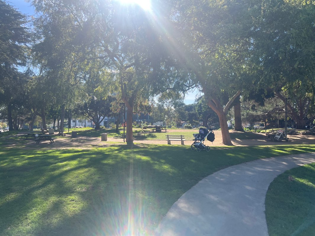 walking near me in Douglas Park in winter