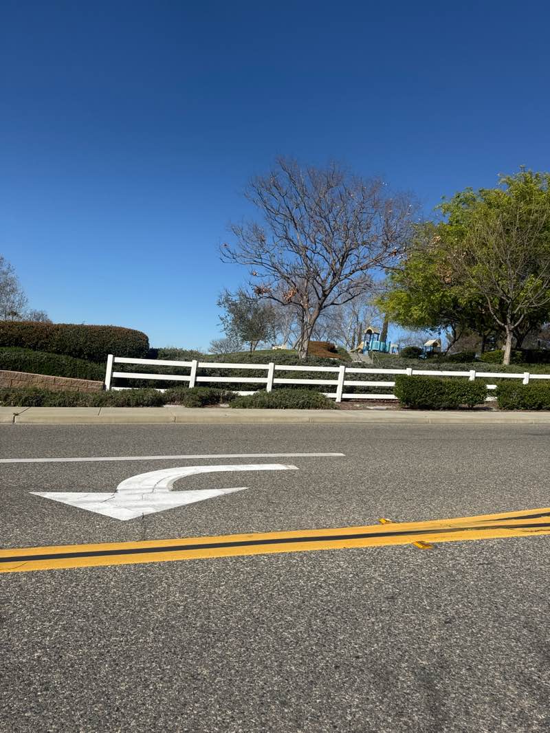 walking near me in Serena Hills Park in spring