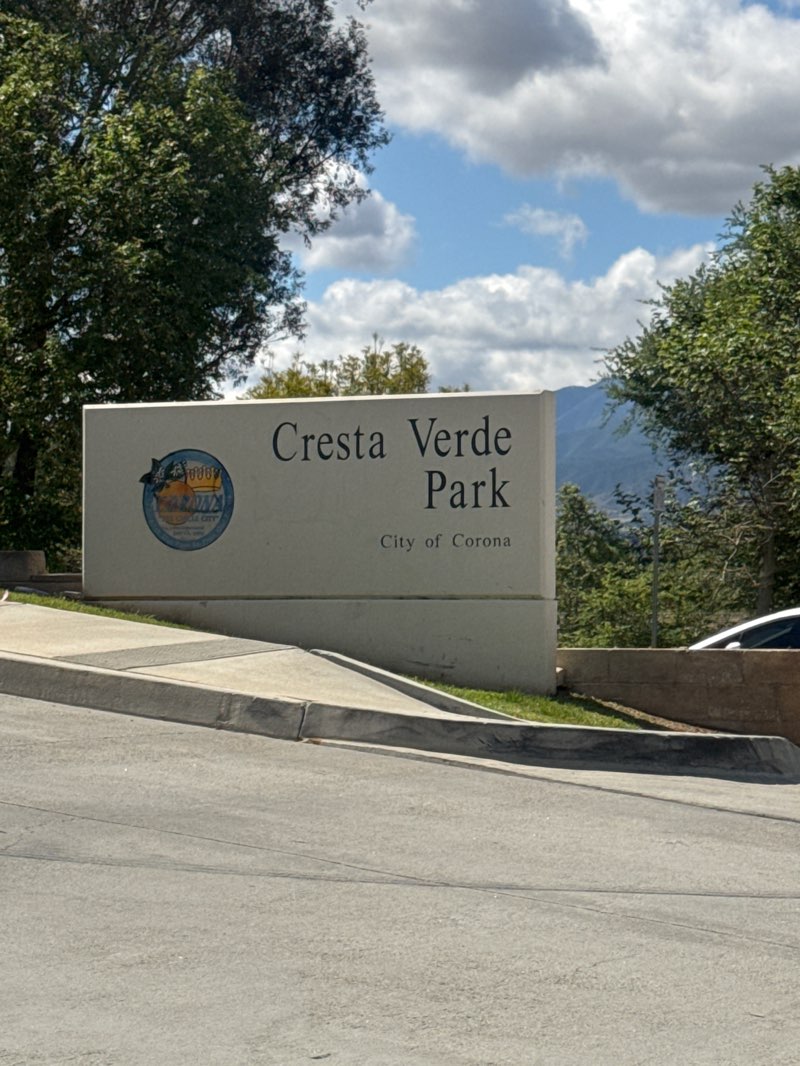 walking near me in Cresta Verde Park in spring