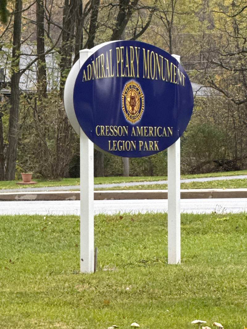 walking near me in Admiral Peary Park in autumn