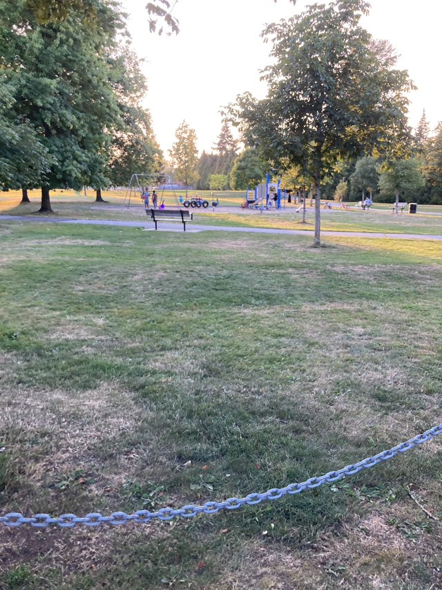 walking near me in Frost Road Park in autumn