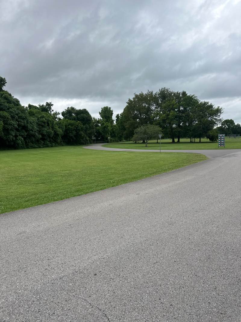 walking near me in Sharp Springs Park in summer