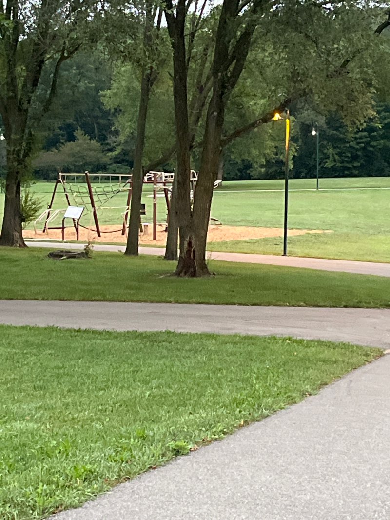walking near me in Walker Park in autumn