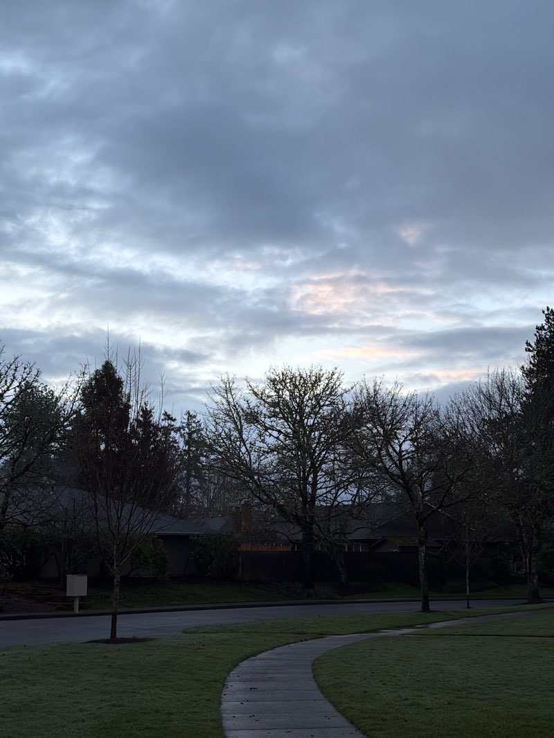 walking near me in Somerset Meadows Park in winter