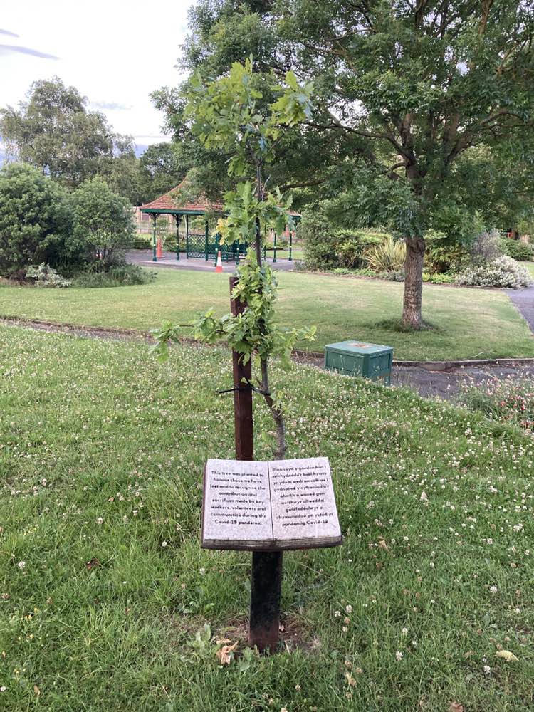walking near me in Station Road Gardens in summer