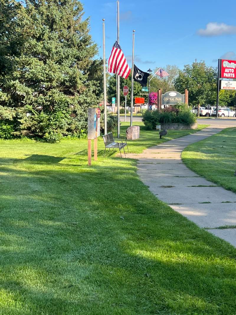 walking near me in Central Park in autumn