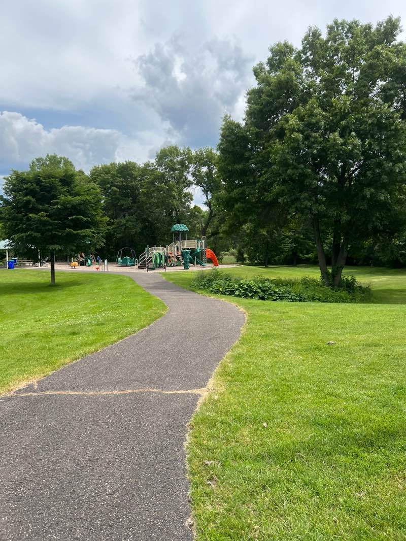 walking near me in Birch Park in summer