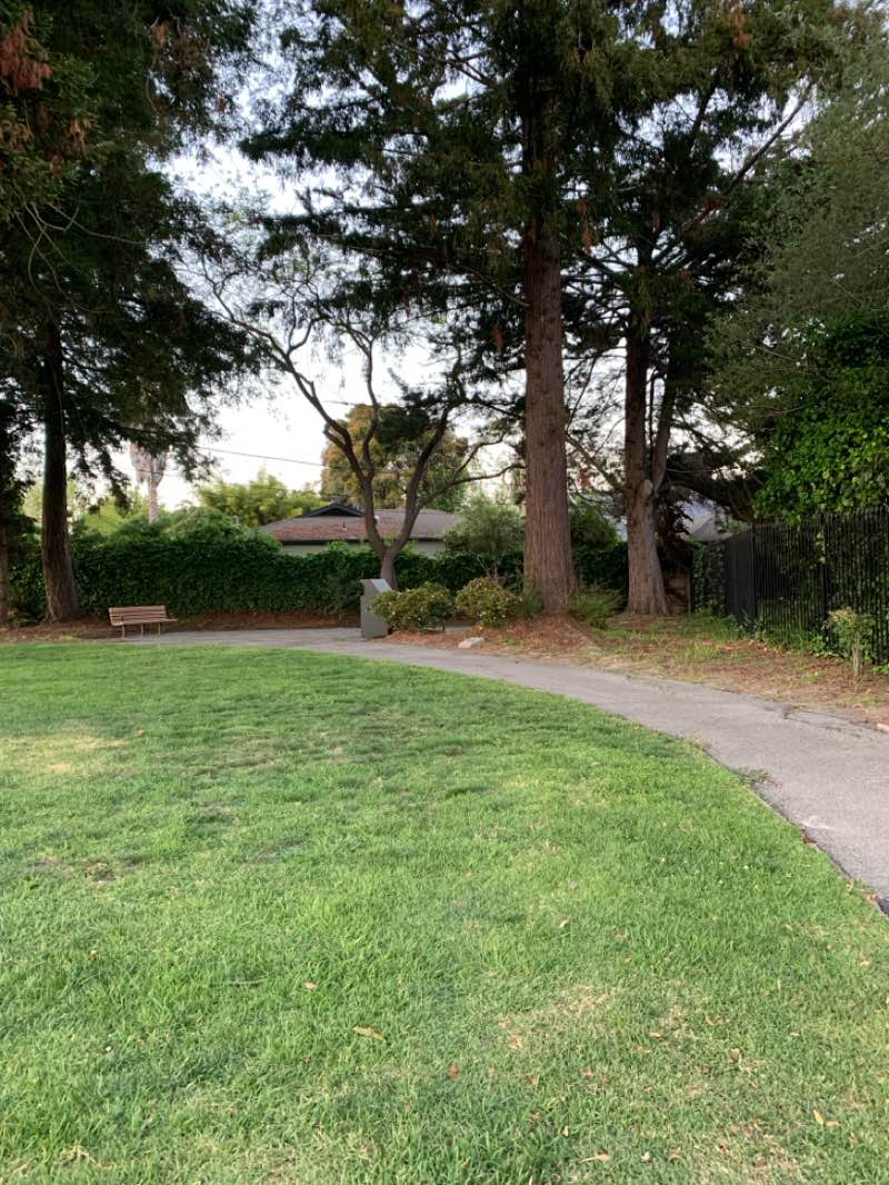 walking near me in La Barranca Park in spring