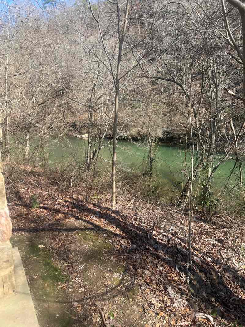 walking near me in Cahaba River Walk Park in winter