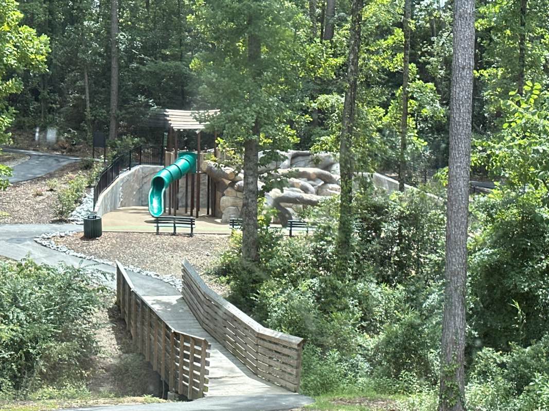 walking near me in Blanchard Park in autumn