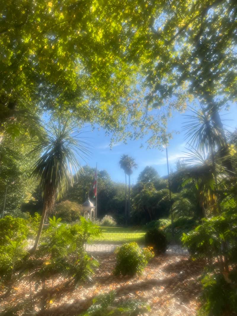 walking near me in Gipuzkoa plaza in autumn