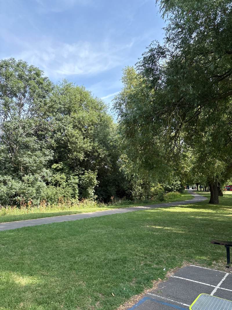 walking near me in Brook Common in summer