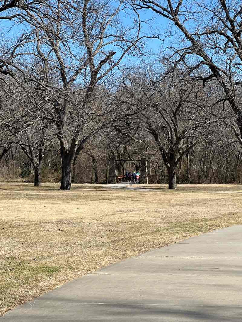 walking near me in Bob Woodruff Park (North) in winter