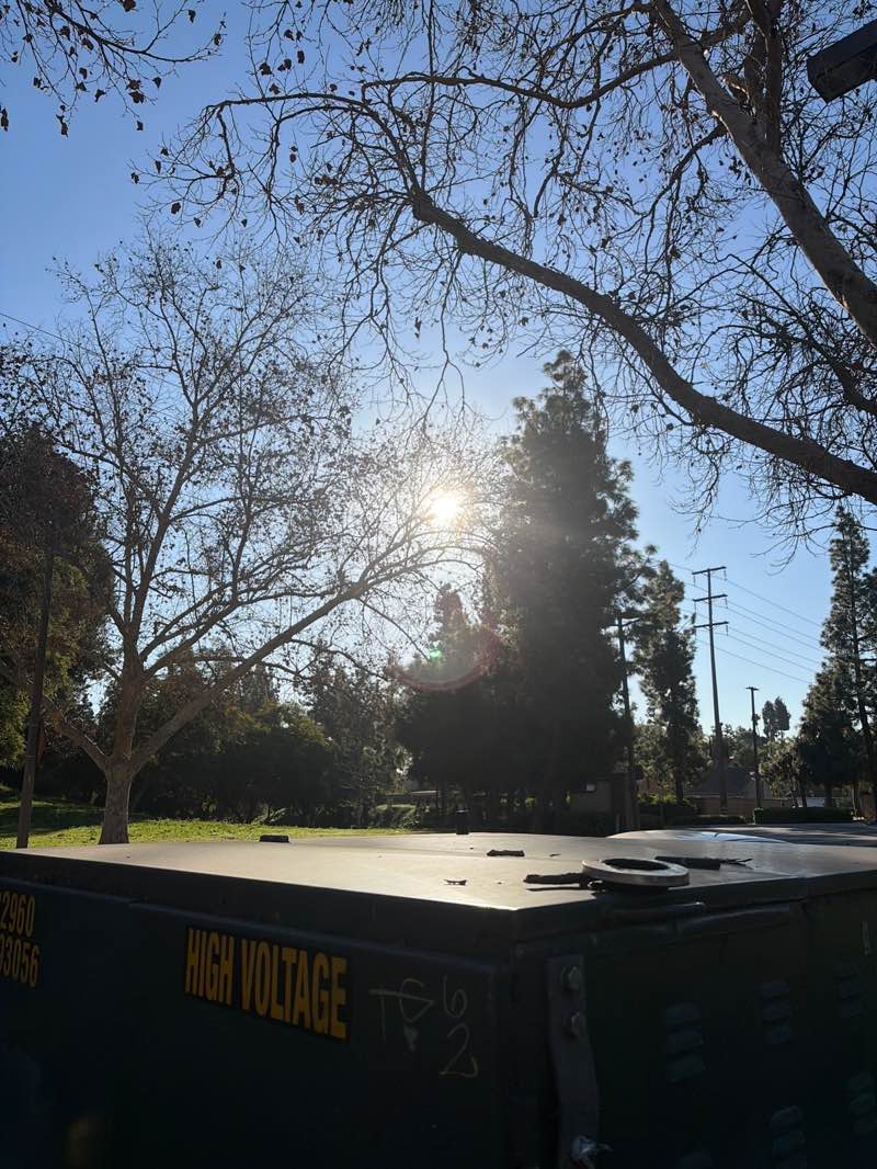 walking near me in Phillips Ranch Park in winter