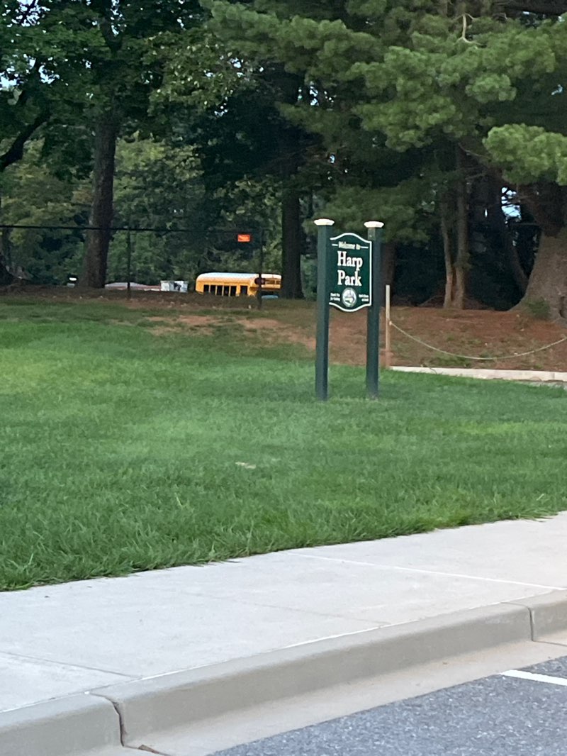 walking near me in Myersville Community Park in summer