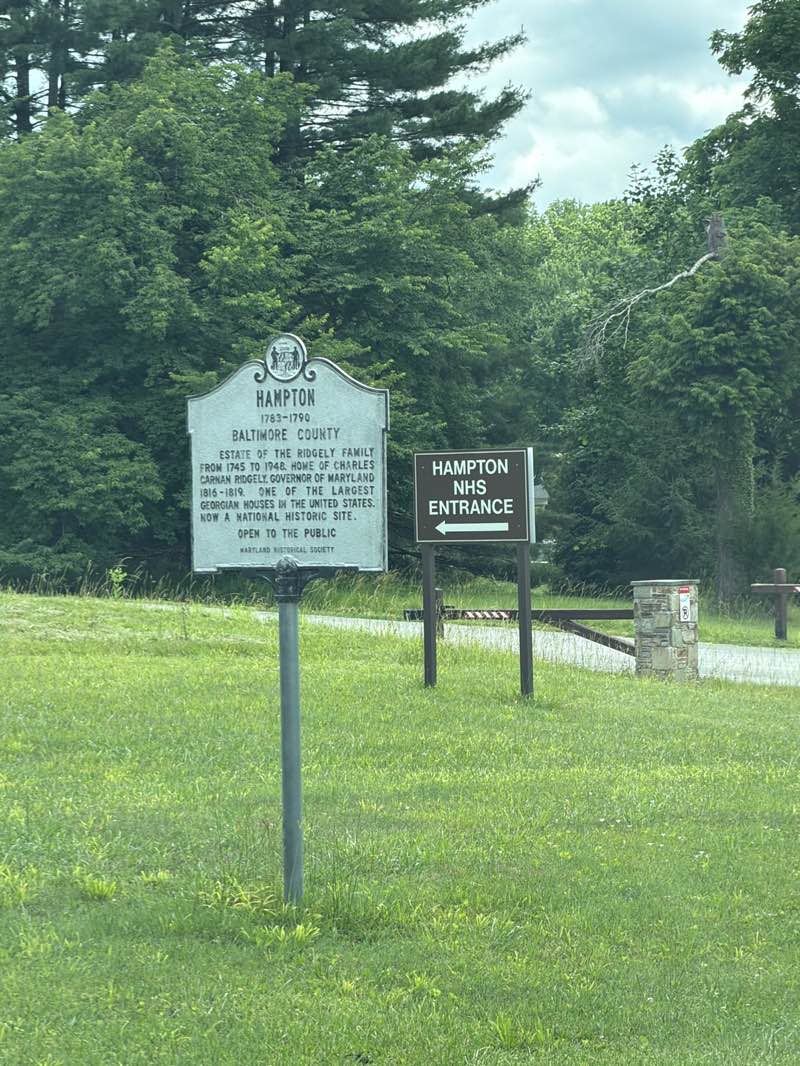 walking near me in Hampton National Historic Site in summer