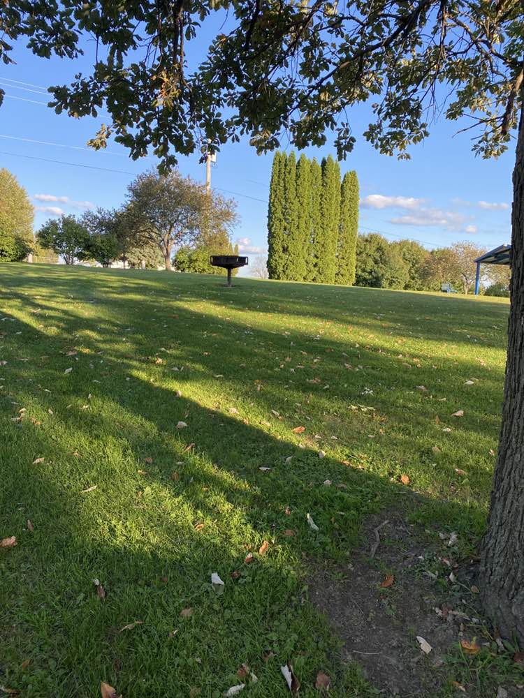 walking near me in Waukon City Park - North Unit in autumn