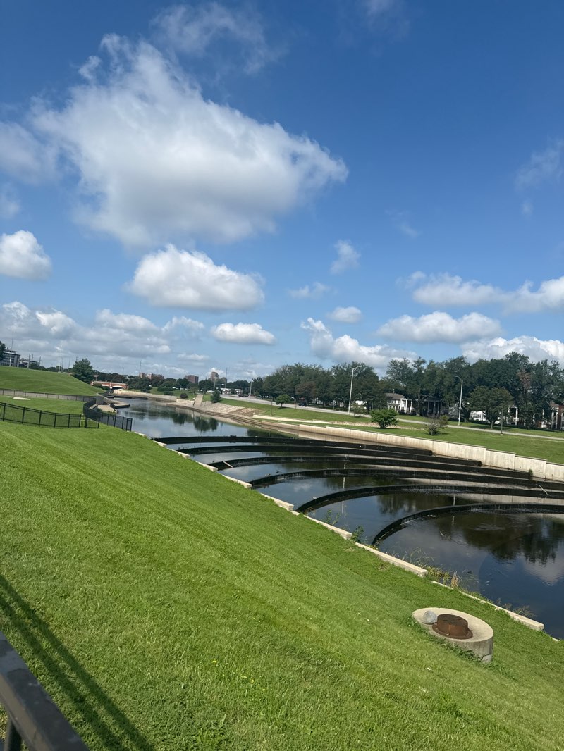 walking near me in Martin Luther King Jr. Park in autumn