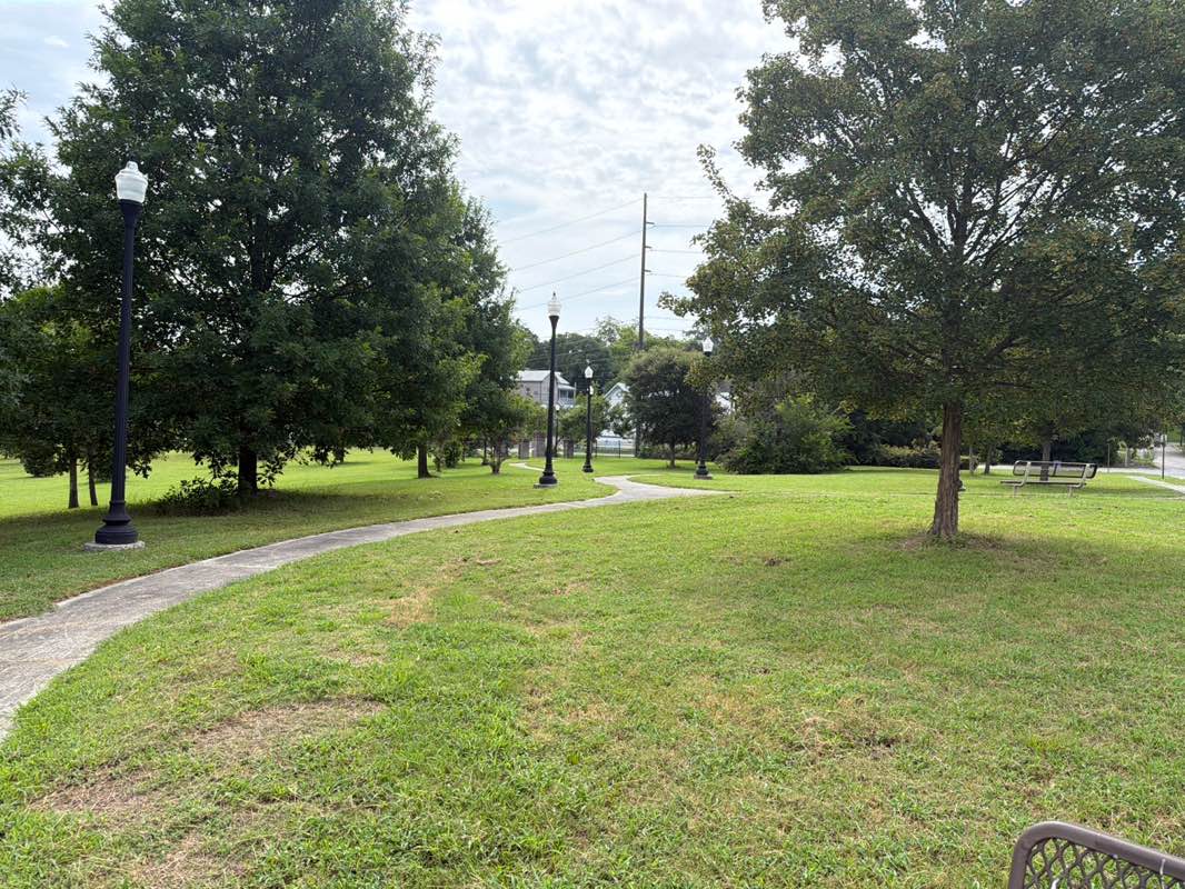 walking near me in Smith Park in summer