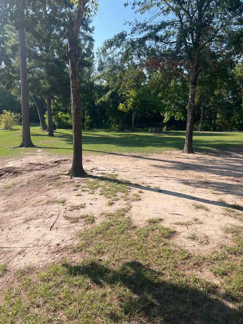 walking near me in Meyer Park in autumn