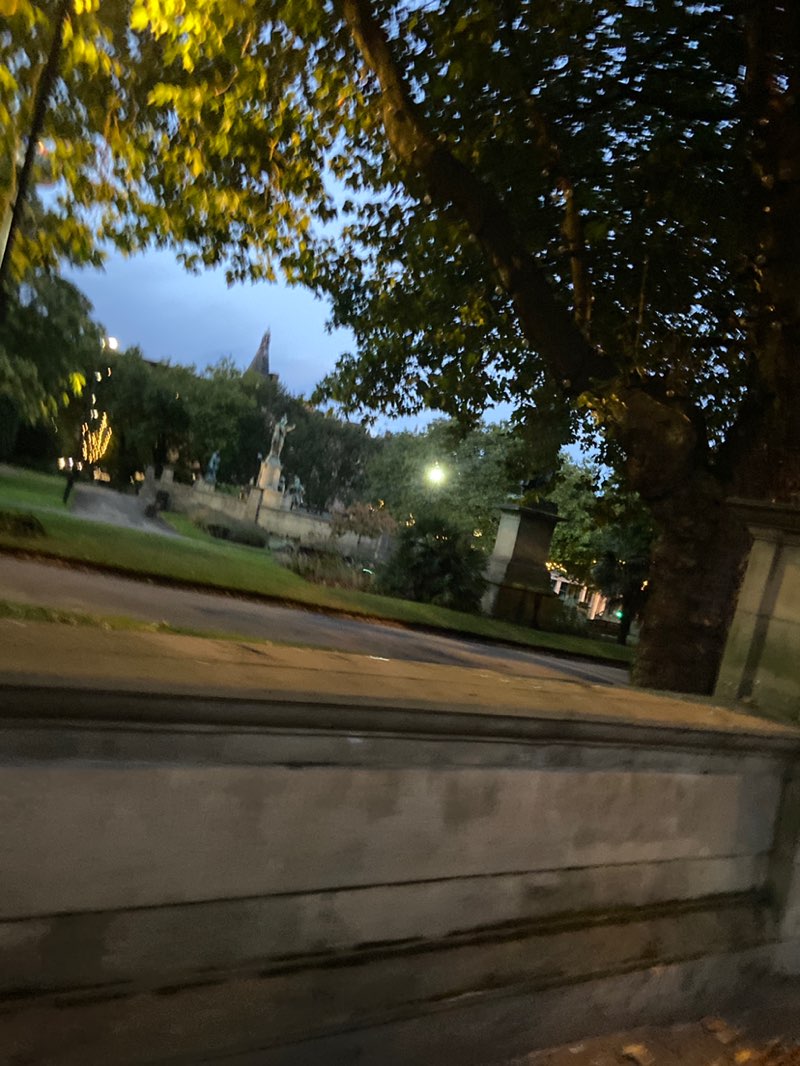 walking near me in St John's Gardens in autumn