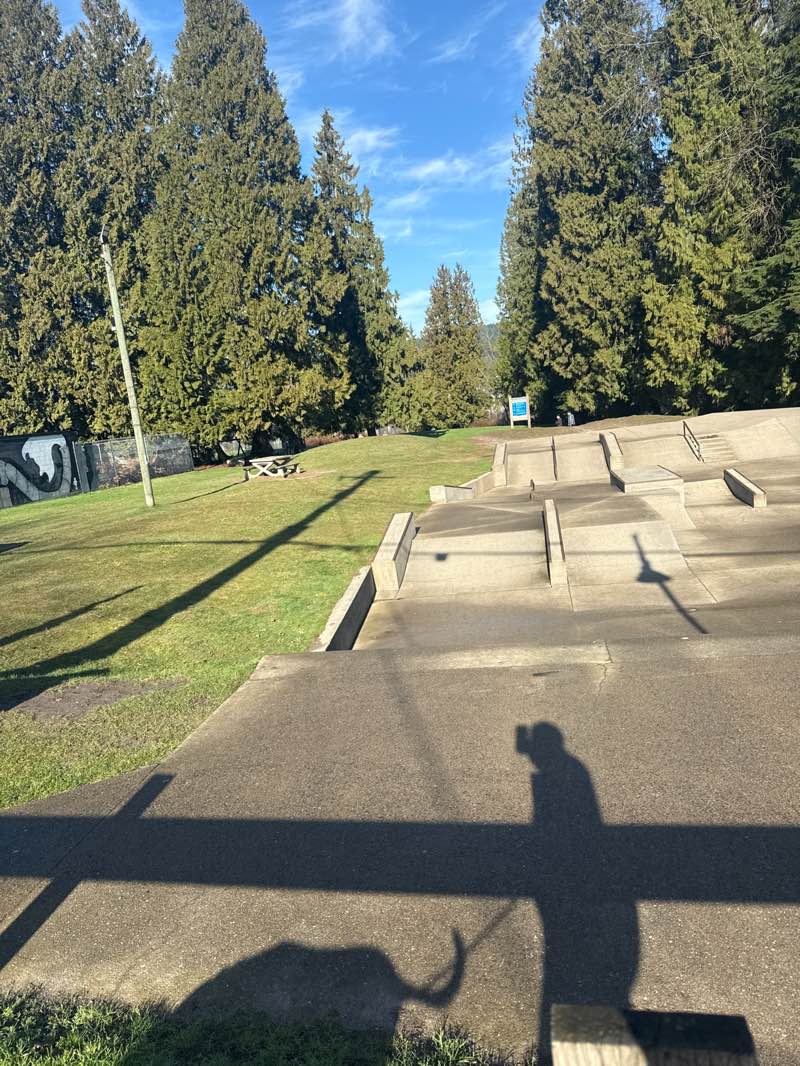 walking near me in Rocky Point Park in winter