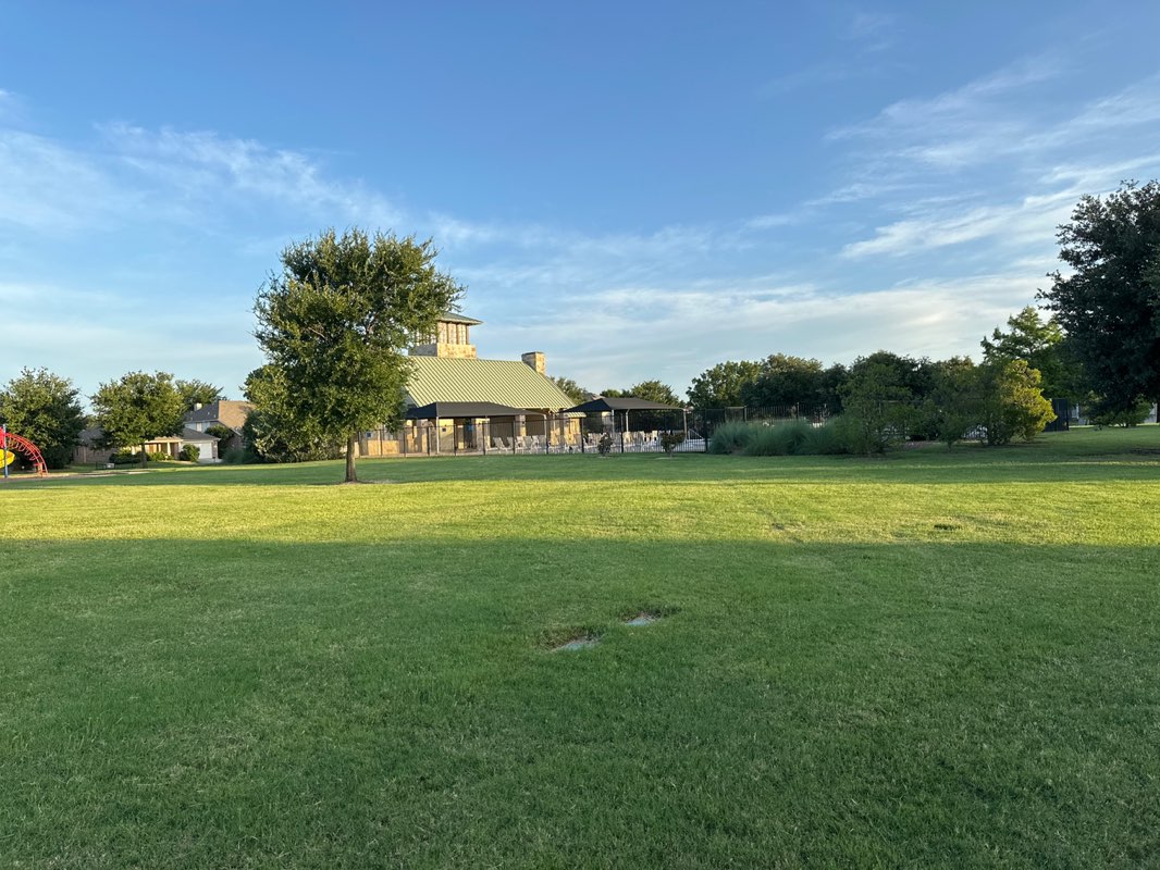 walking near me in Paloma Creek Park in summer