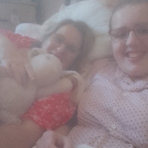 Betty and Tilly and pinky 🌸💕🤗🥰🍹🍹