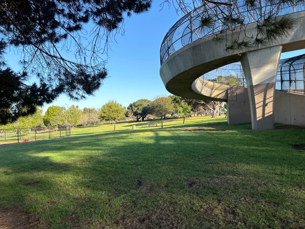 walking near me in Las Palmas Park in spring