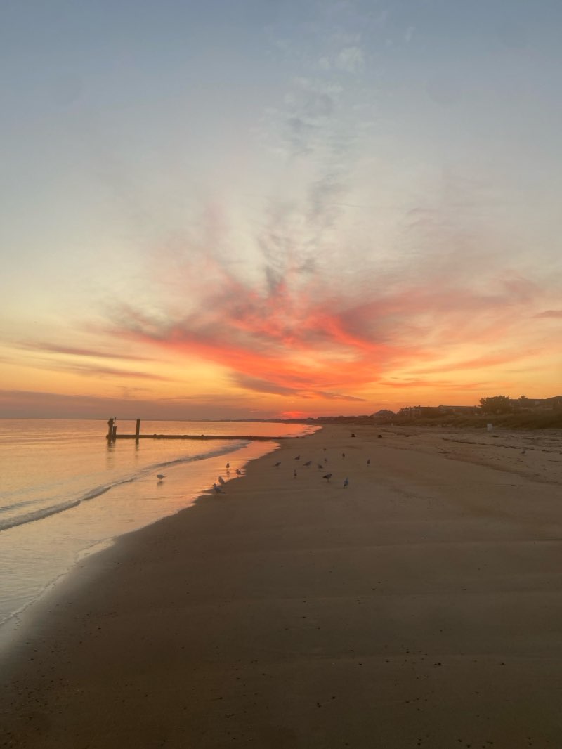 walking near me in Community Beach Park in winter