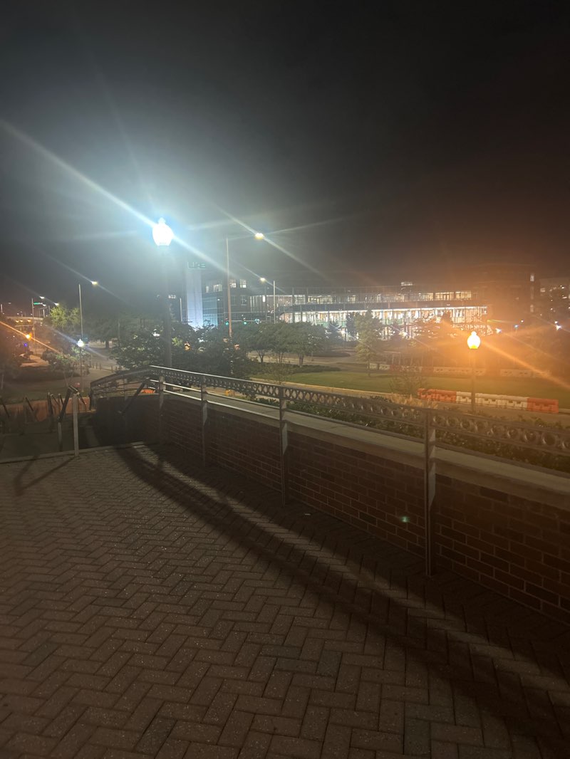 walking near me in UAB Campus Green in autumn
