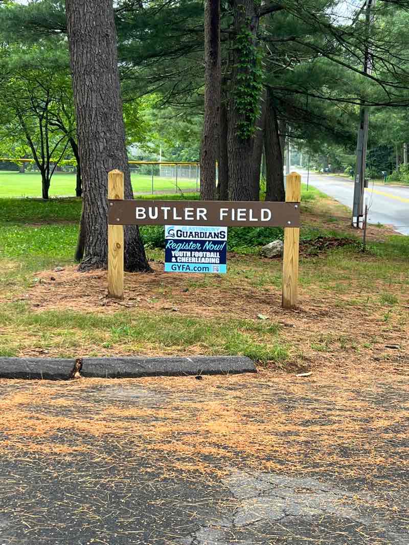 walking near me in Butler Field in summer