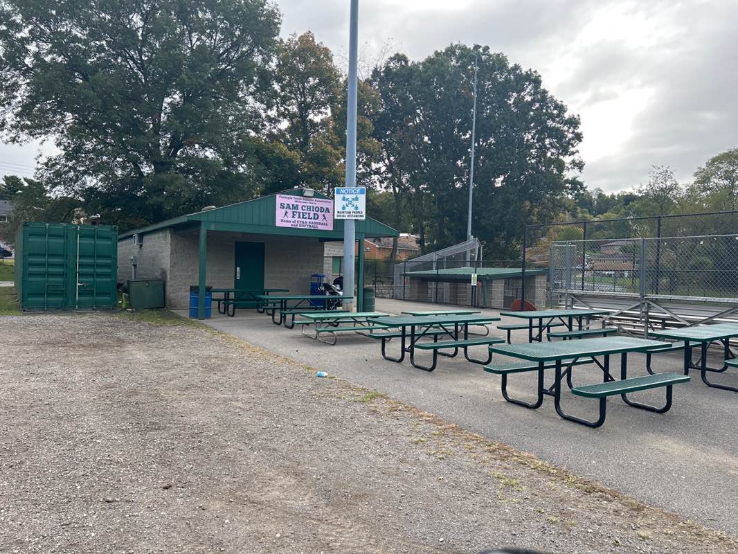 walking near me in Sam Chioda Field in autumn