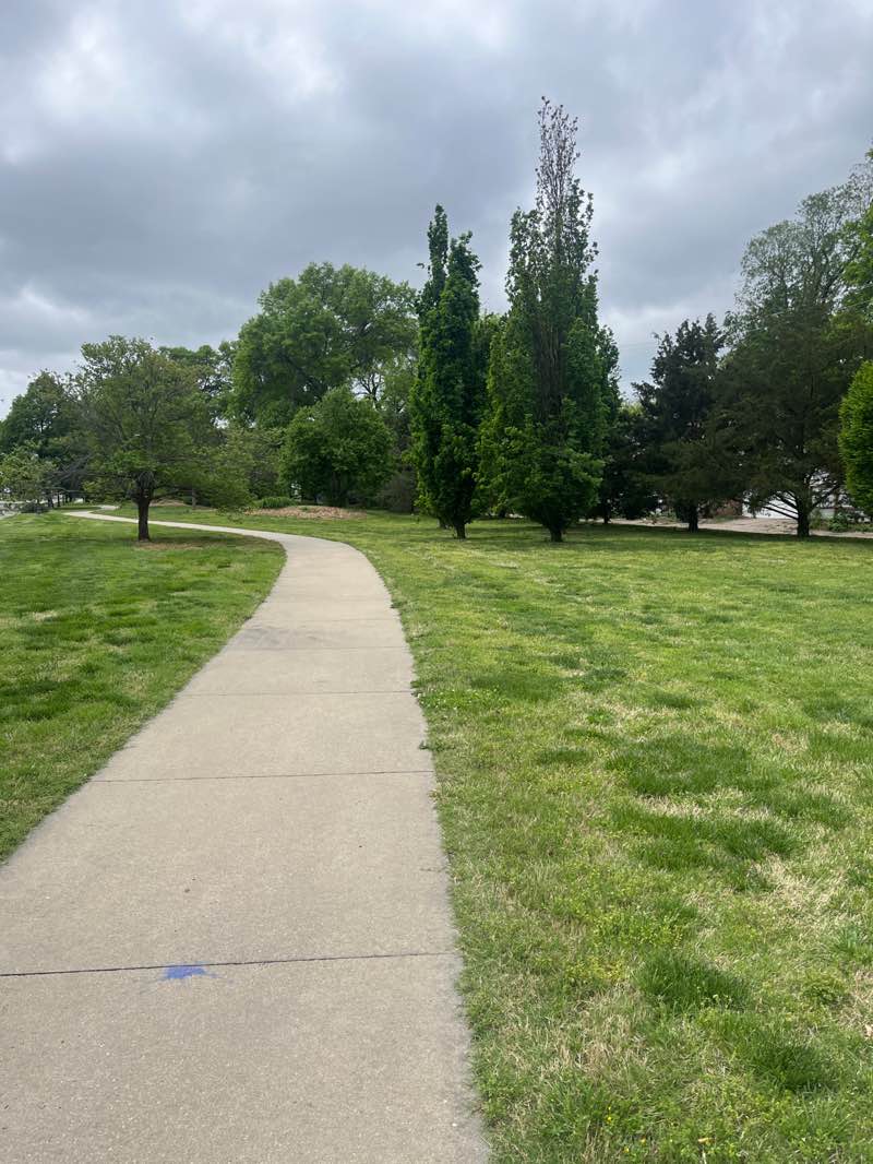 walking near me in Elmhurst Green Park in spring