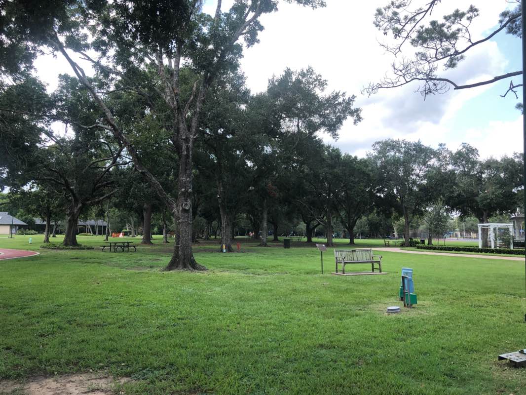 walking near me in Stevenson Park in autumn