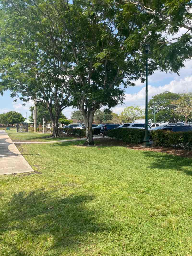 walking near me in Doral Meadow Park in spring