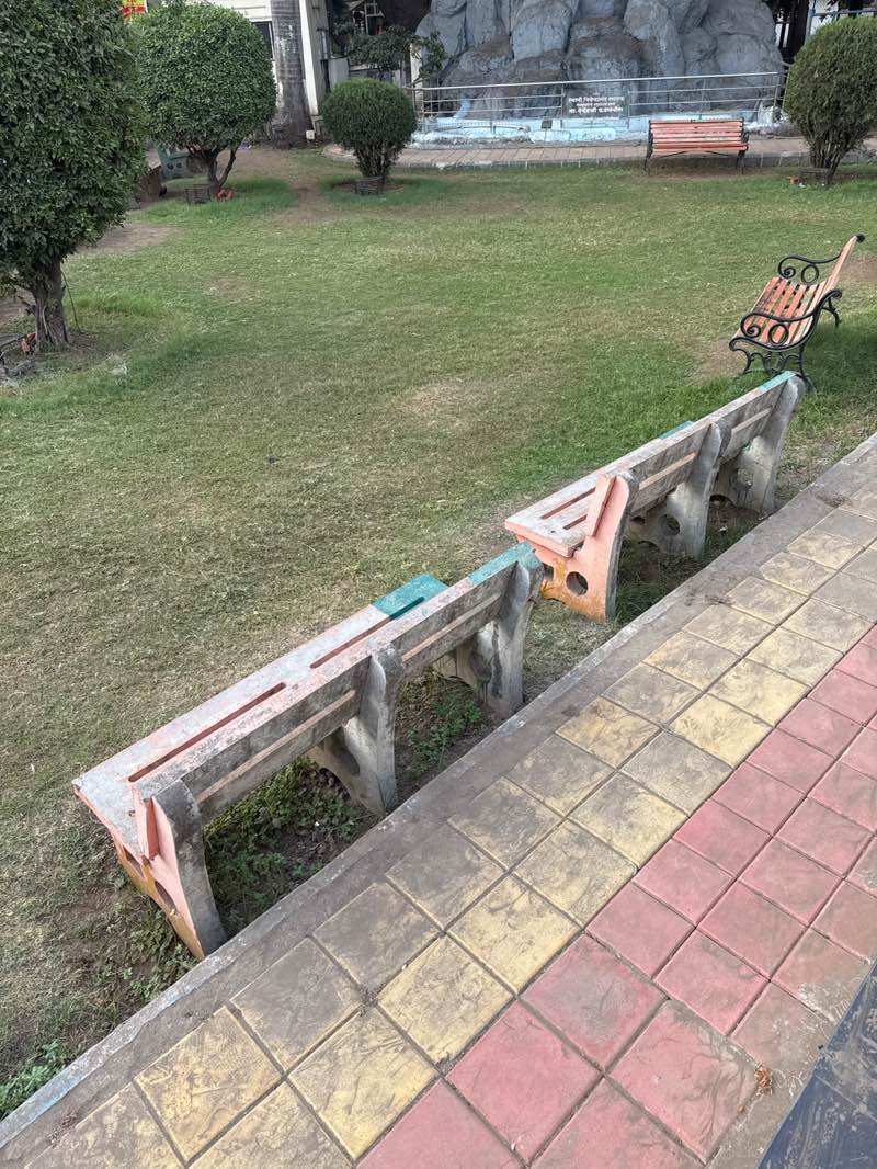 walking near me in Swami Vivekananda Udyan in spring