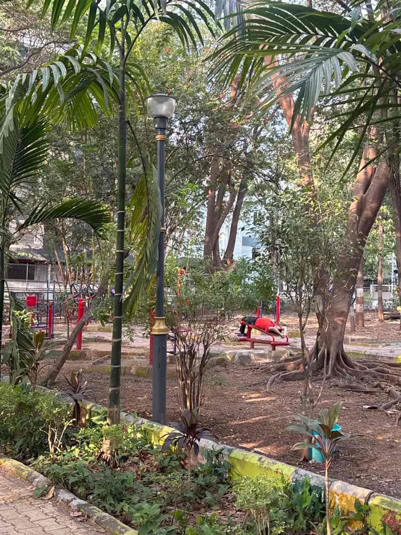 walking near me in Shridharnagar Garden in spring