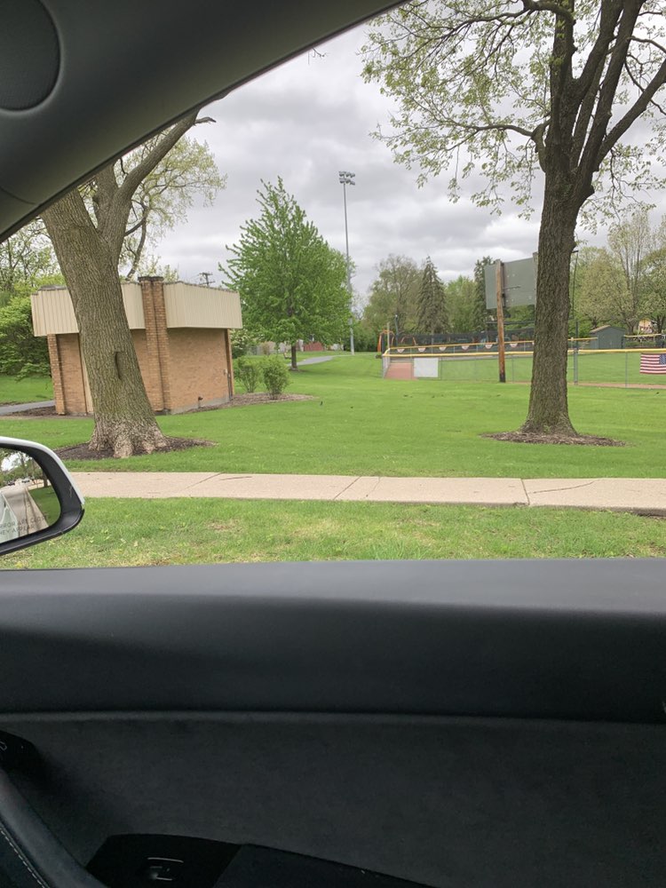 walking near me in Veterans Memorial Park in spring