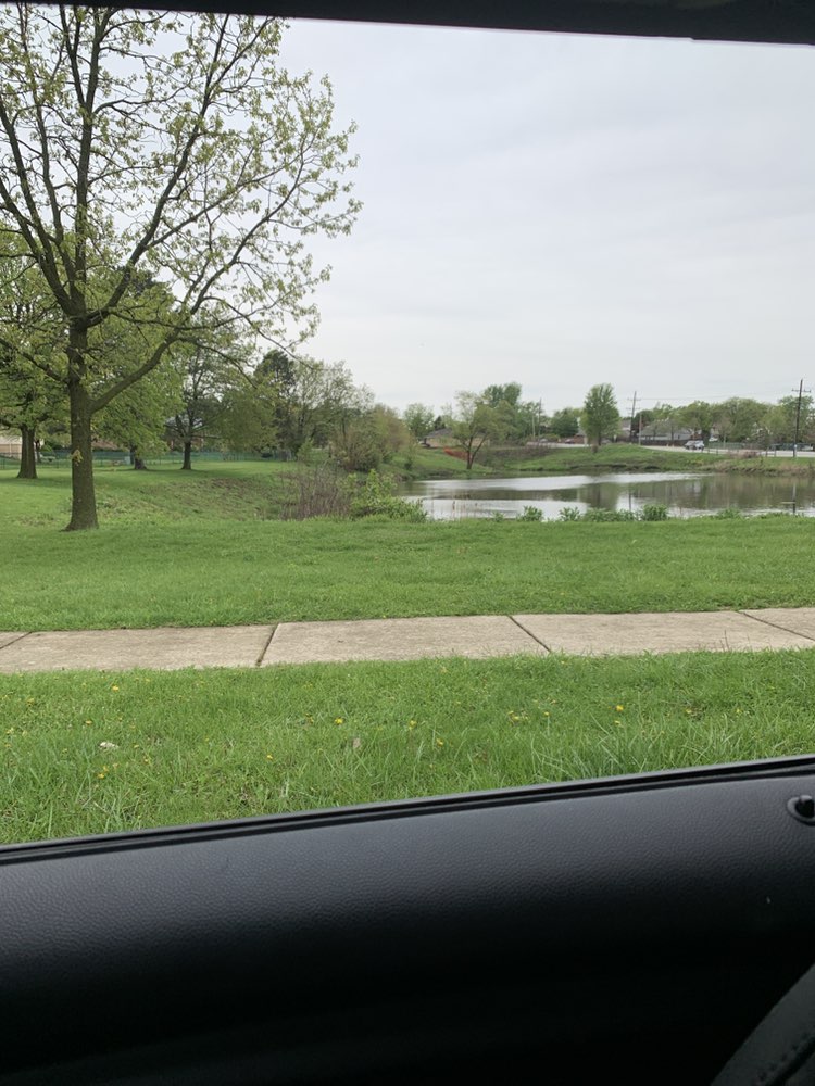 walking near me in Muddy Waters Park in spring
