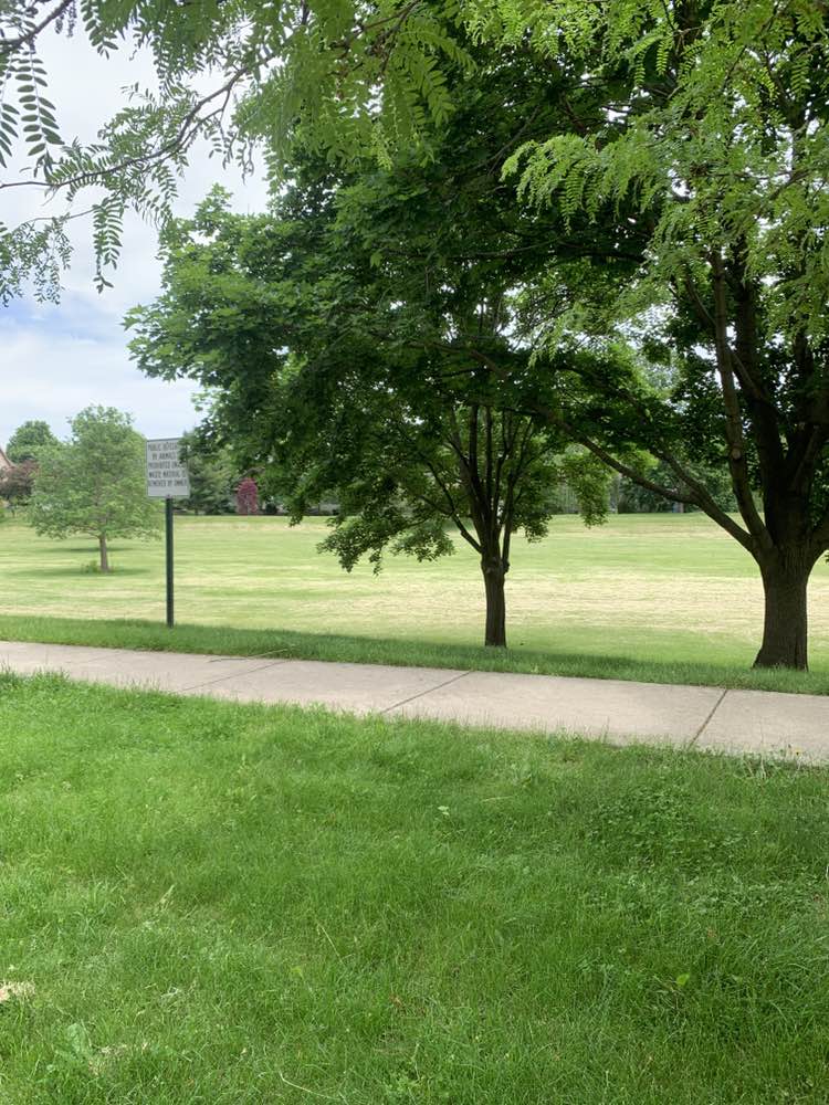 walking near me in Heritage Park in summer